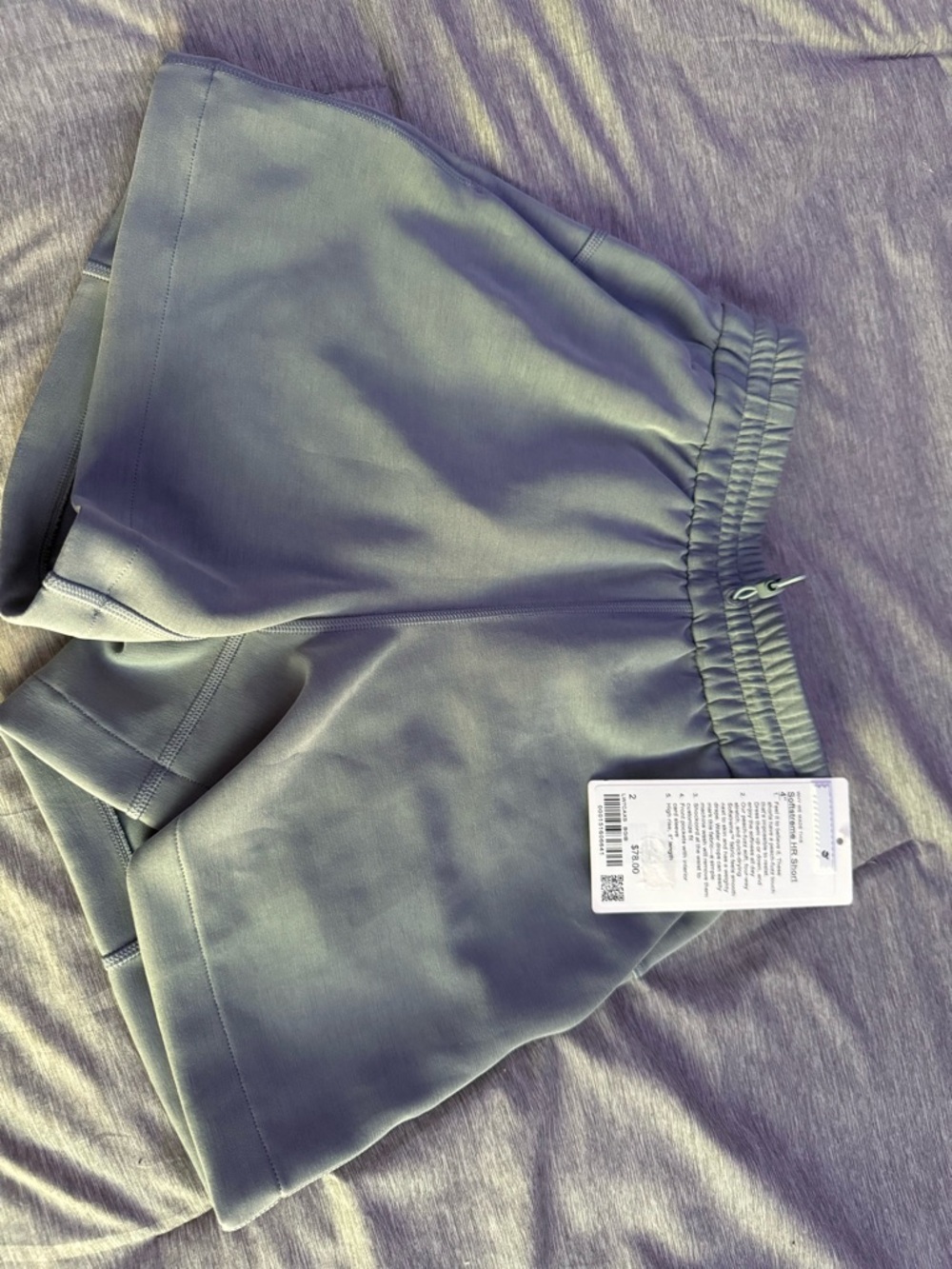 lululemon softstreme HR shorts 4”
